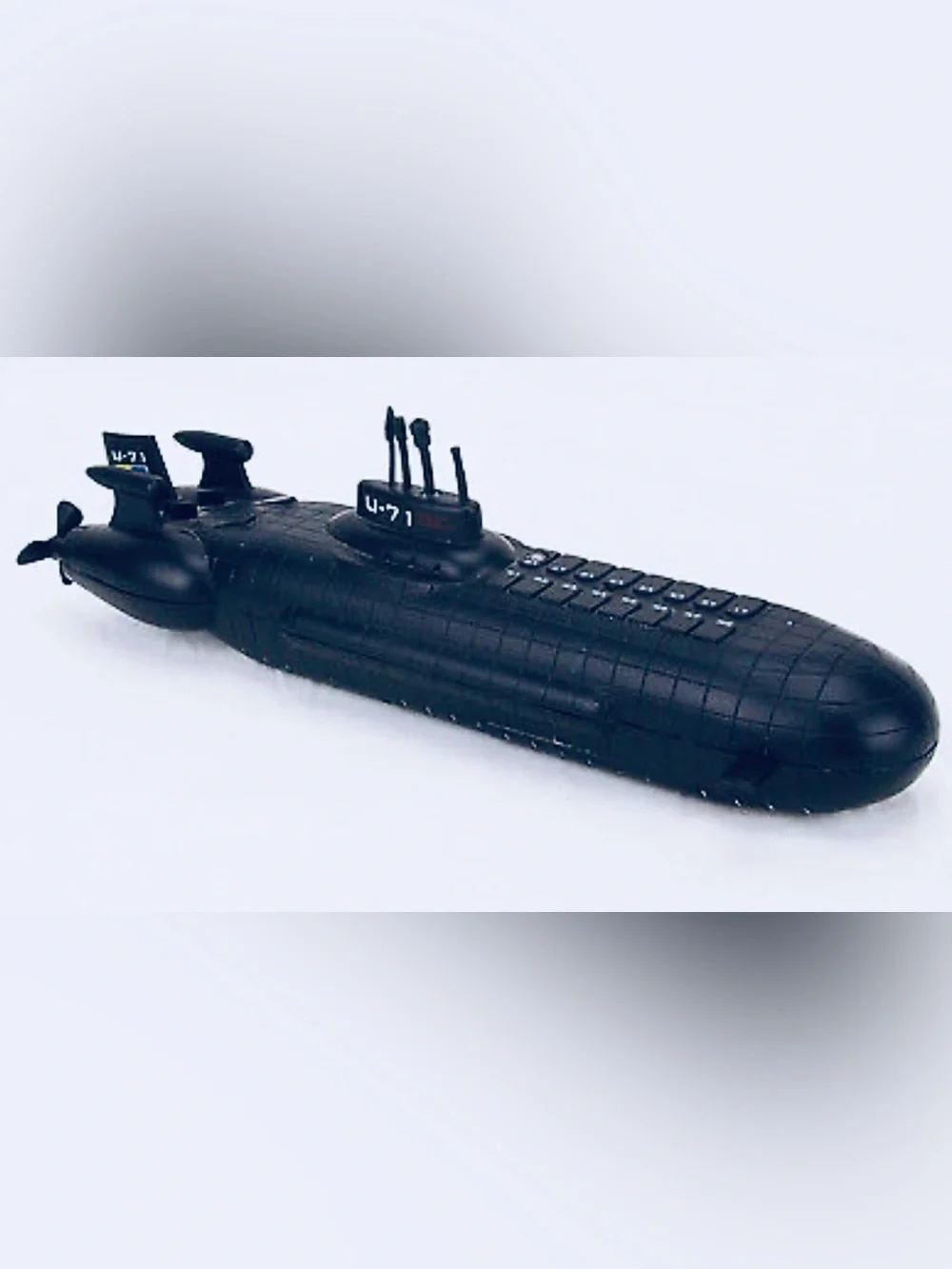 VINTAGE NAVYSTAR U71 BLACK RC Radio Control 1/250 scale JAPAN R/C 1980s New